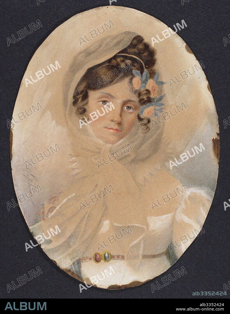 ZOFIA WOYNO. Portrait of Maria Szymanowska (1789-1831).