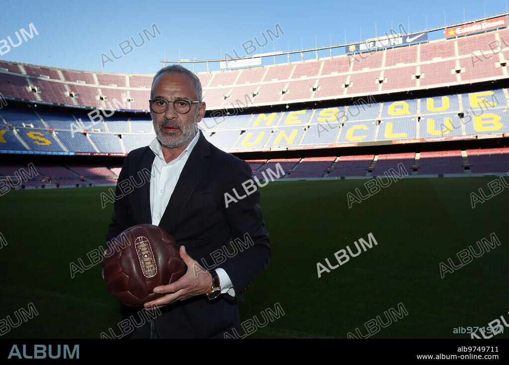 Barcelona, 29/03/2017. Entrevista a Julio Alberto, exjugador del Barcelona Fútbol Club en el Camp Nou. Foto: Orio Campuzano ARCHDC.