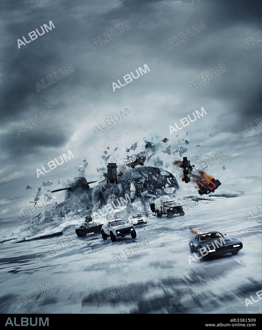 Plakat zu FAST & FURIOUS 8, 2017, unter der Regie von F. GARY GRAY. Copyright ITACA FILMS/ONE RACE FILMS/ORIGINAL FILM.