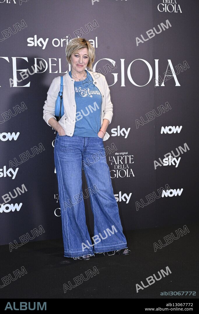 Rome, Italy: Rome: Cinema Barberini. Photocall TV series ''The art of joy''. In the photo: Valeria Bruni Tedeschi (Credit Image: © Maurizio D'Avanzo/IPA via ZUMA Press).