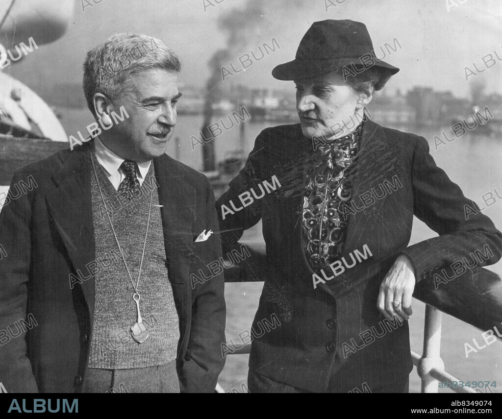 Arthur Schnabel. May 22, 1939. (Photo by The Sunday Herald).
