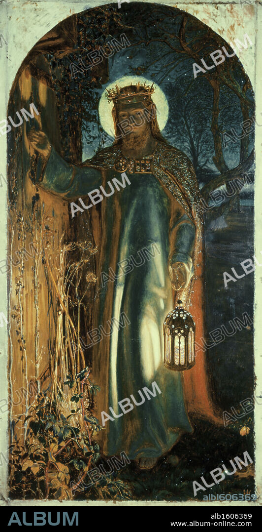 Jesus, Light of the World   1854  William Holman Hunt (1827-1910 British)   Oil on canvas   Keble College, Oxford, England.