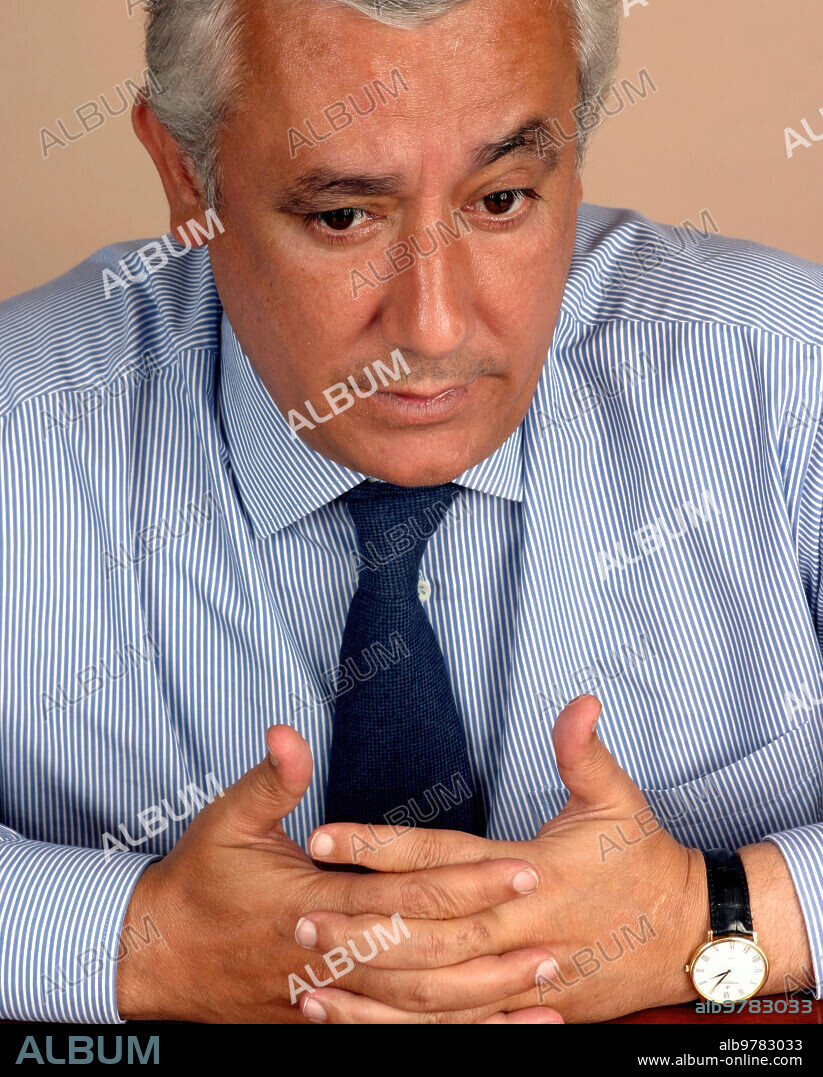 Madrid. 16/05/03. Javier Arenas en la sede del Pp. Foto: José Luis Álvarez.