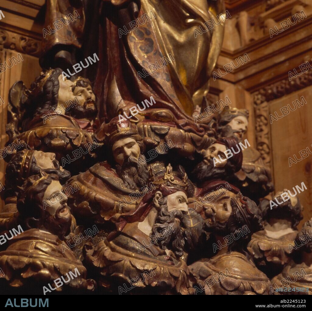 AGUSTÍ PUJOL. Size of the Purisima by Agusti Pujol, 1626. Church of Santa Maria, Verdú.