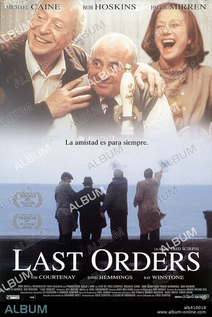 Poster de LAST ORDERS, 2001, dirigida por FRED SCHEPISI. Copyright WINCHESTER FILMS/SCALA PRODUCTIONS/MBP.
