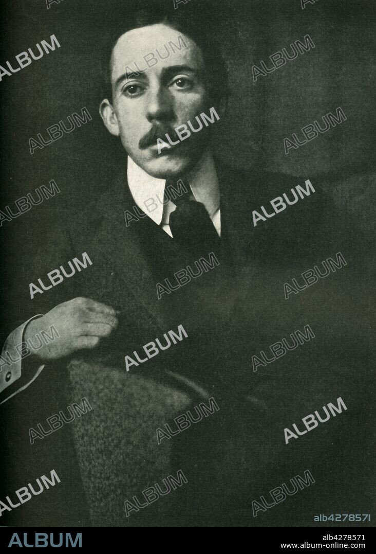 'M. Alberto Santos-Dumont', 1902. From "The Windsor Magazine Vol. XVI - June to November 1902". [Ward, Lock & Co., Limited, London, 1902].