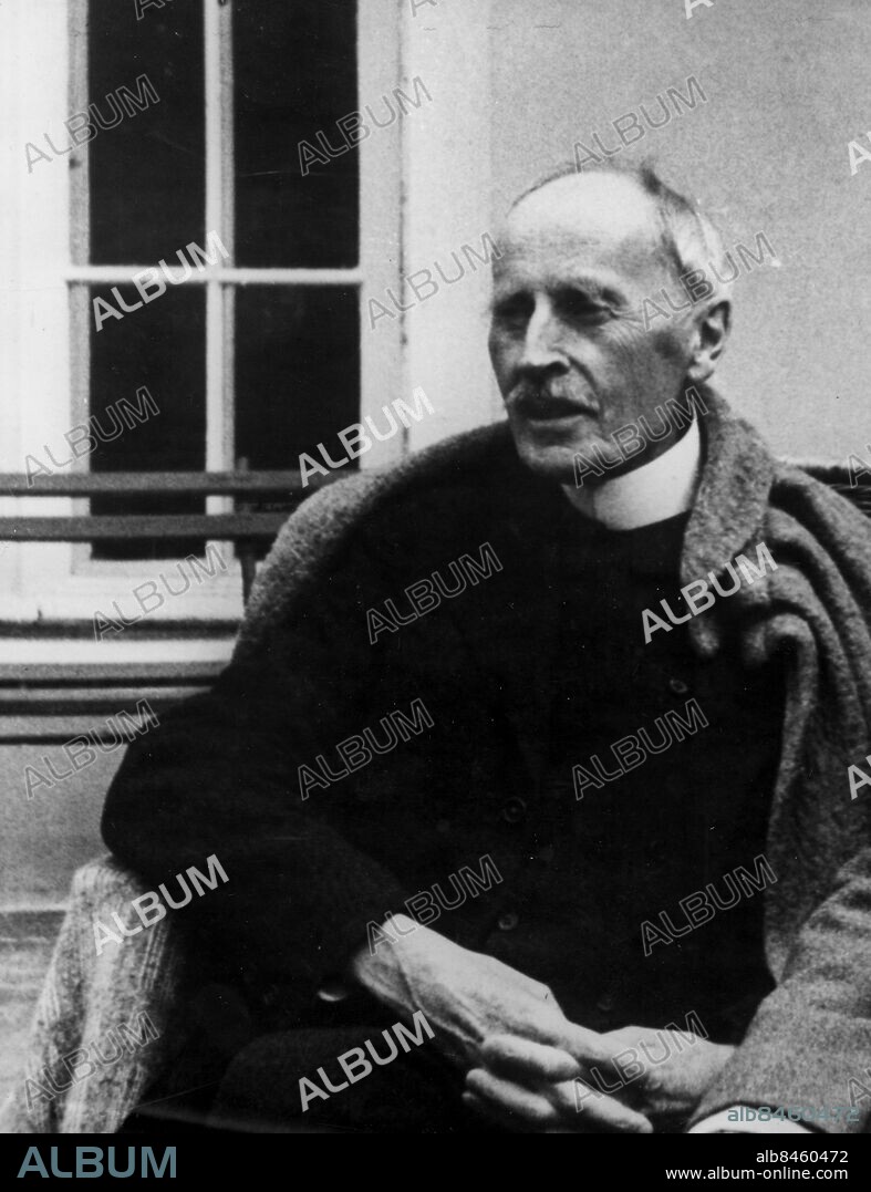 NOBEL PRIZE WINNER IN LITERATURE 1915. french author Romain Rolland.. Foto: Pressens Bild Kod: 194 COPYRIGHT PRESSENS BILD.