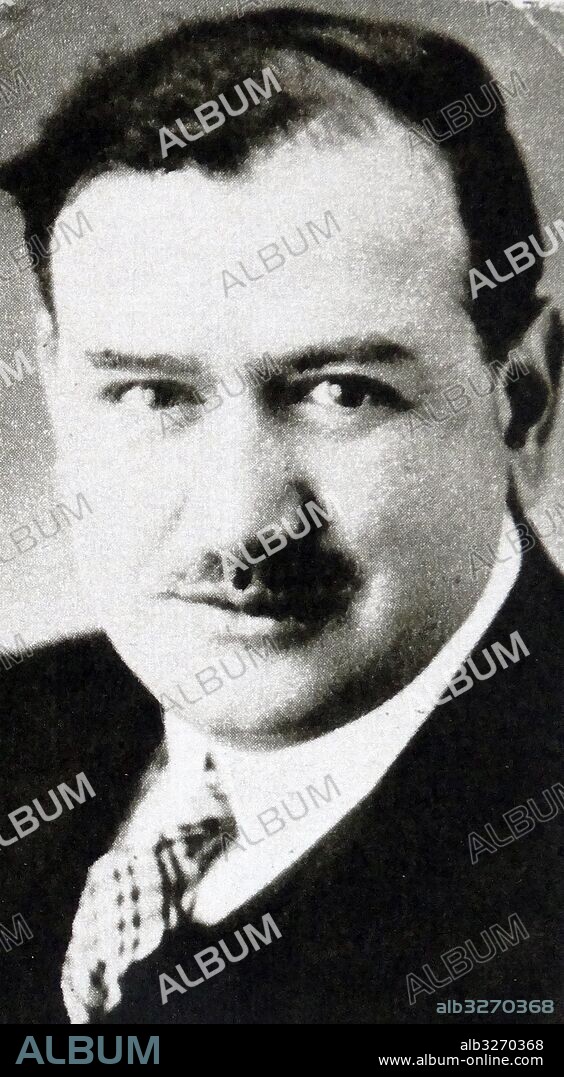 Edouard Daladier (1884 -  1970) was a French Radical politician and the Prime Minister of France at the start of the Second World War.