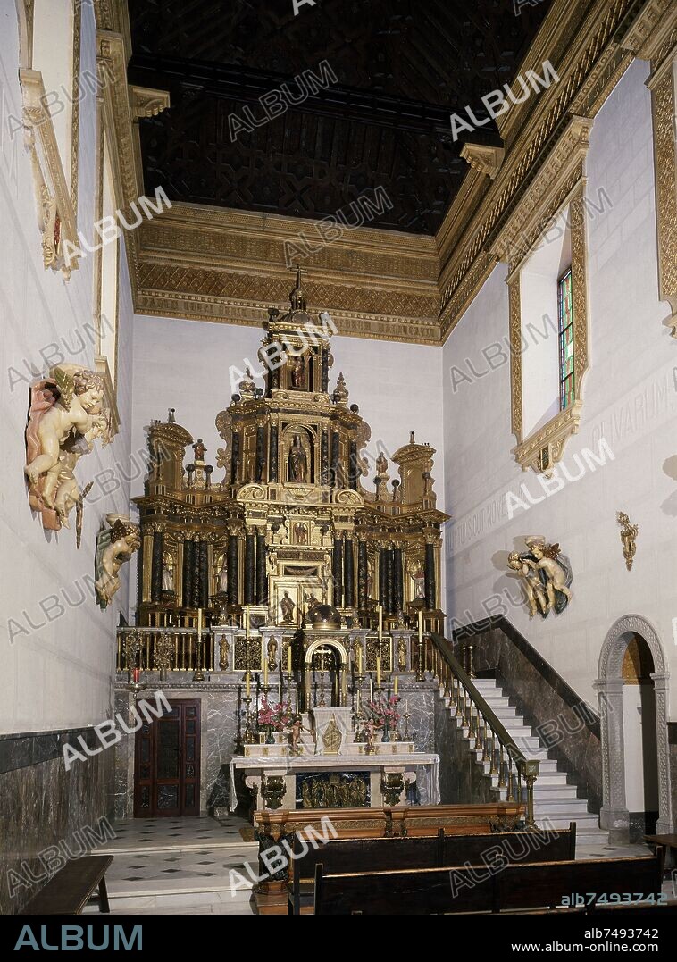 CAPILLA DEL SAGRARIO-VISTA DEL INTERIOR.