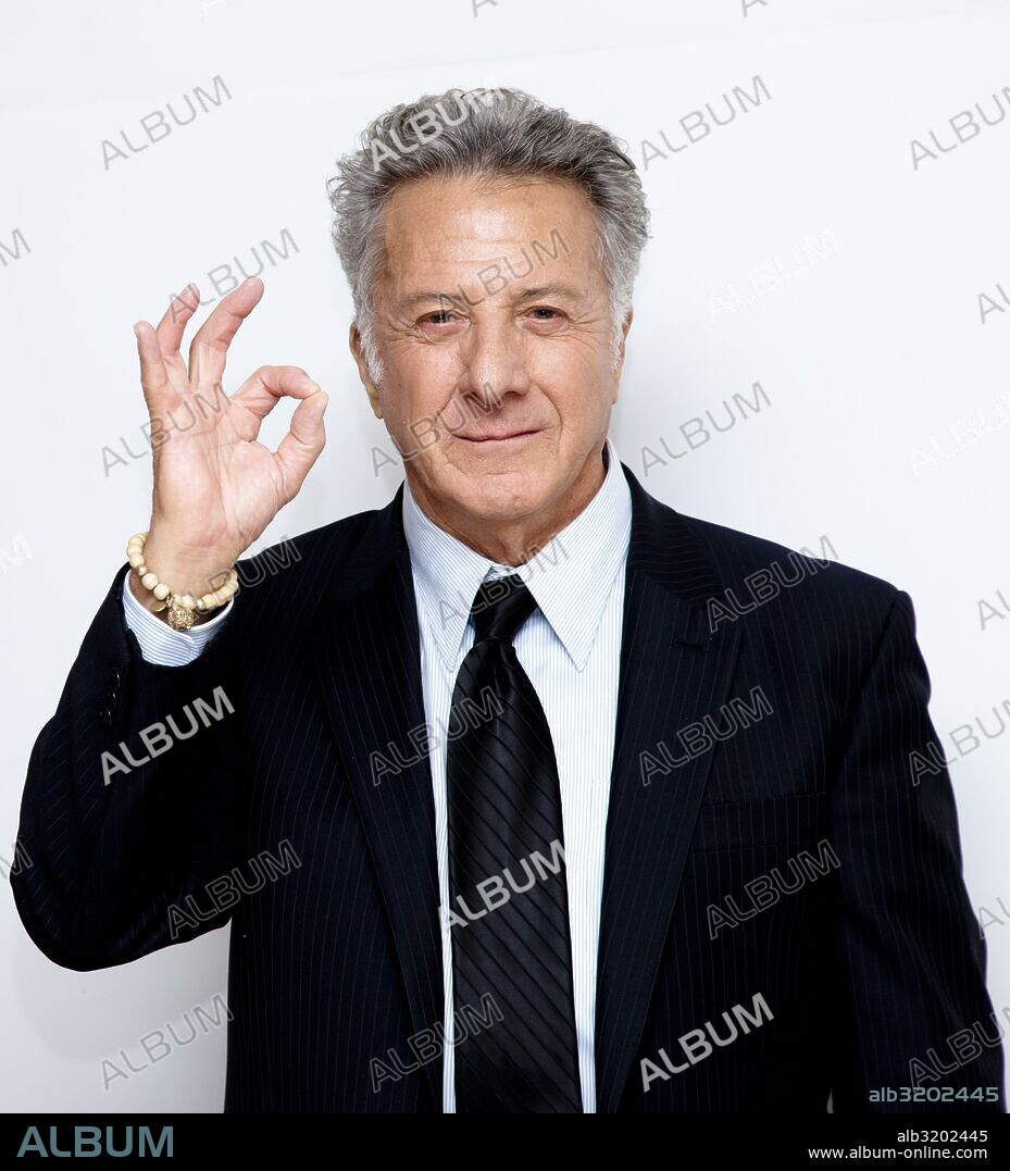 DUSTIN HOFFMAN. February 15, 2012 - Hollywood, California, U.S. - Actor Dustin Hoffman from the HBO TV series ''Luck'' in Los Angeles, CA on February 15, 2012. 15/02/2012