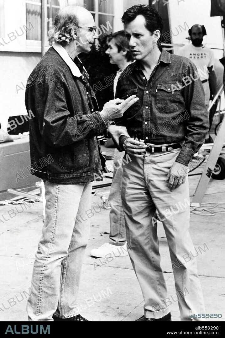 HAROLD BECKER and JAMES WOODS in THE BOOST, 1988, directed by HAROLD BECKER. Copyright HEMDALE.