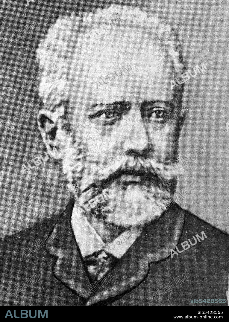 Pyotr Ilyich Tchaikovsky (1840 - 1893) a Russian composer of the Romantic period.