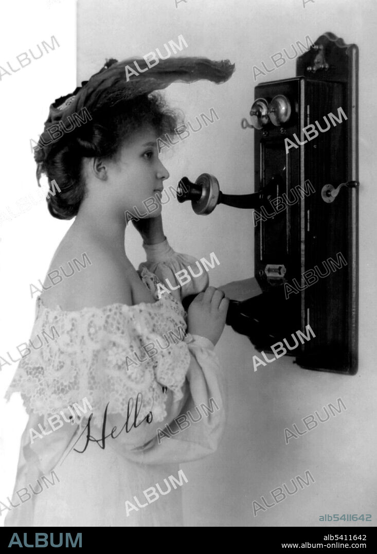 Hand Cranked Wall Phone, 1905