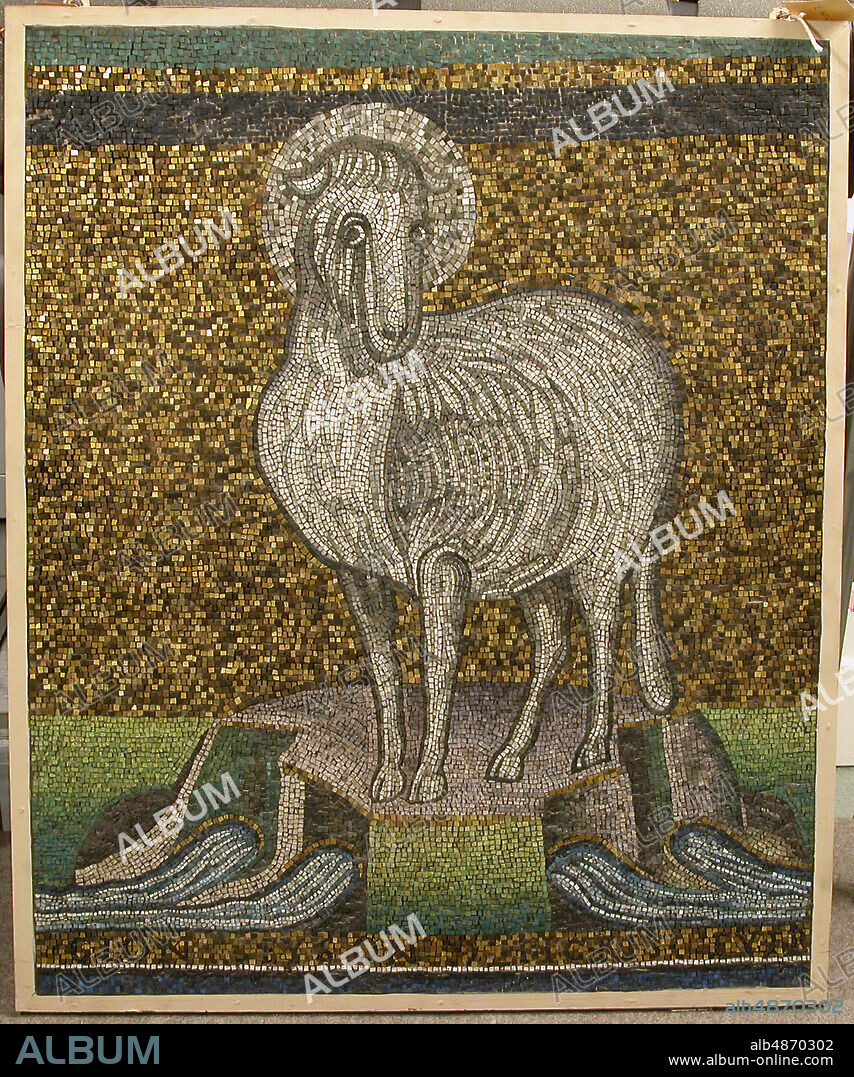 Agnus Dei, Byzantine, early 20th century (original dated 6th century).