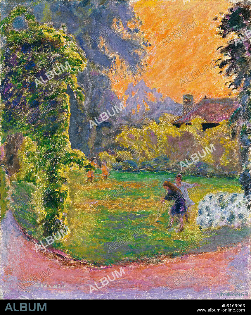 PIERRE BONNARD. Sunset (Le Soleil couchant).