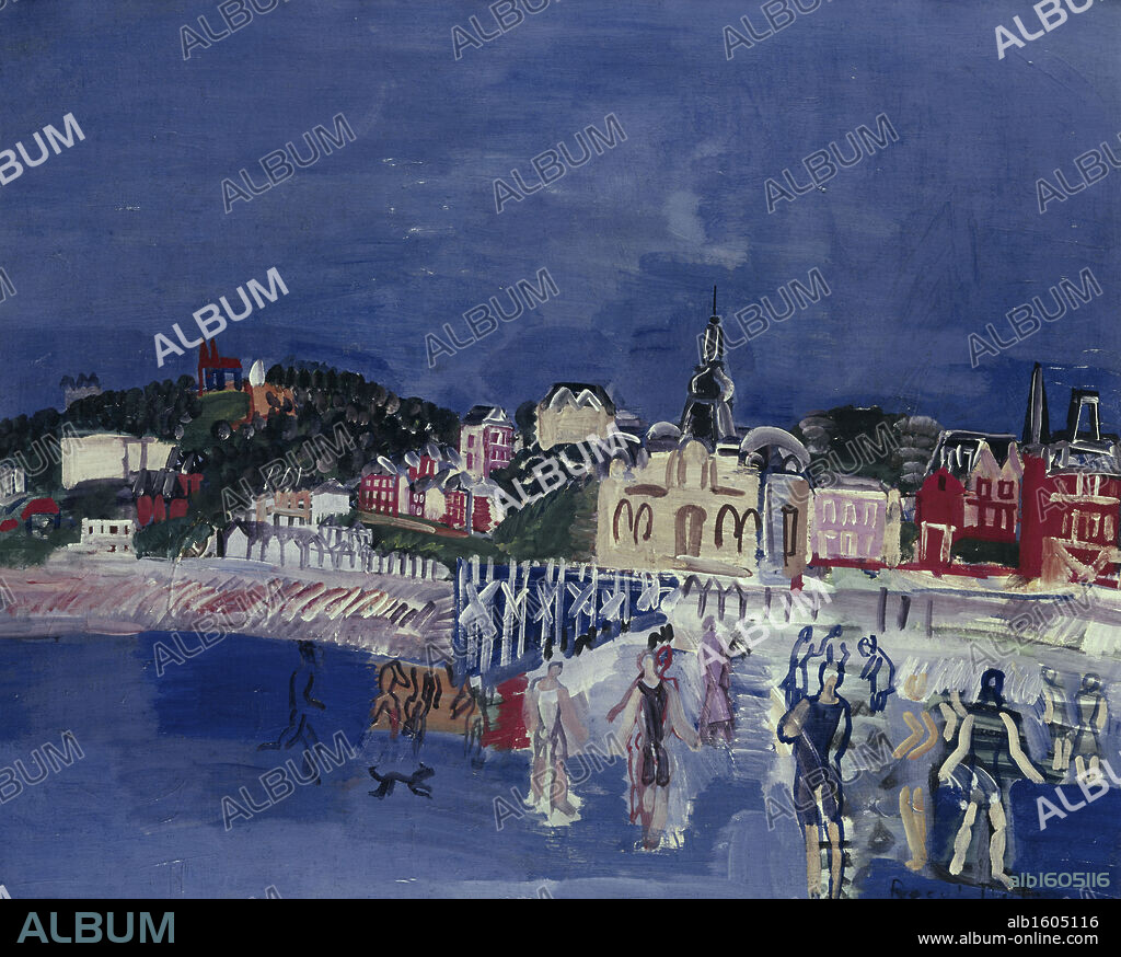 Trouville by Raoul Dufy, 1877-1953.