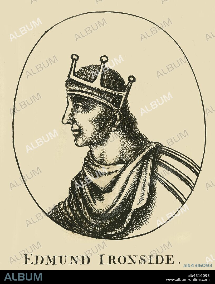 'Edmund Ironside', 18th century. Edmund Ironside (c990-1016) King of England from 23 April to 30 November 1016.