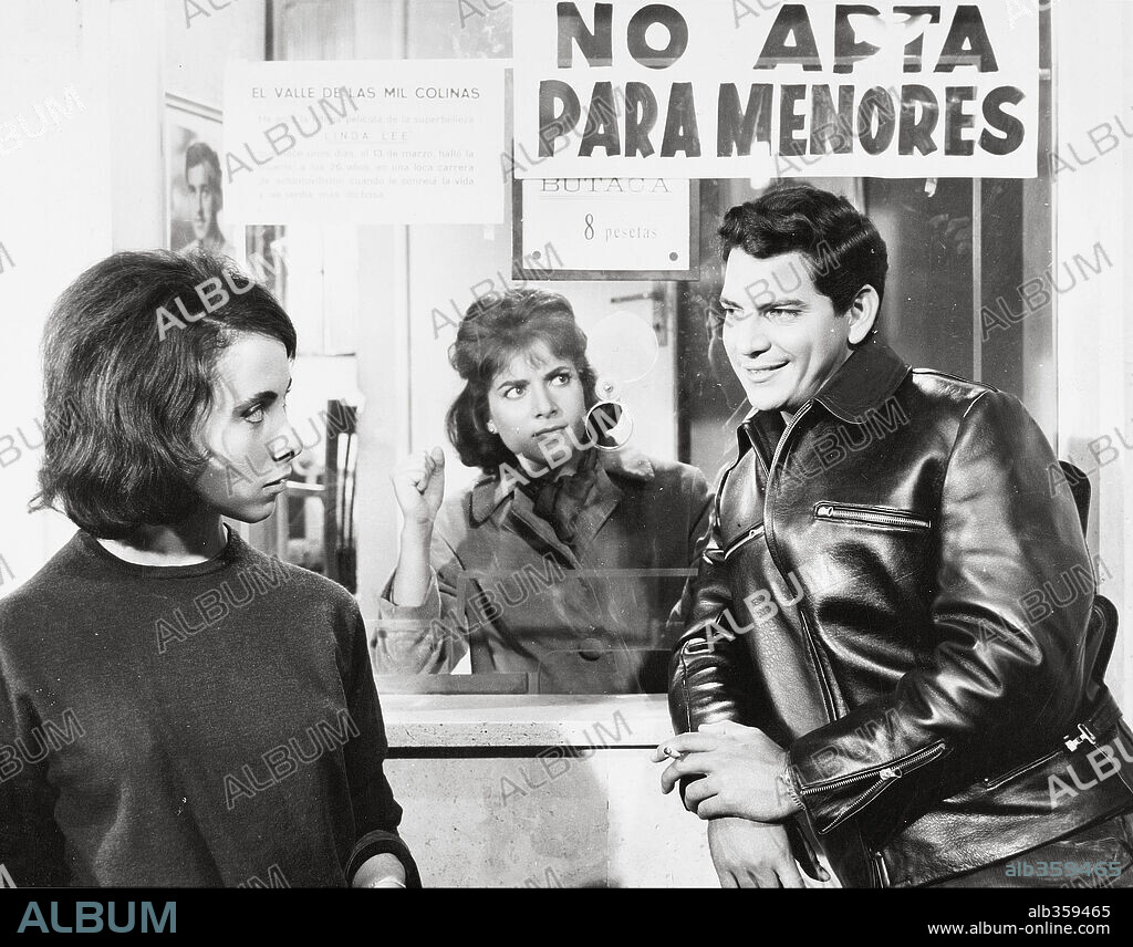 ESPARTACO SANTONI en HAN ROBADO UNA ESTRELLA, 1963.