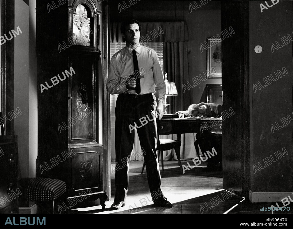 FRANCISCO RABAL in AUTOPSY OF A CRIMINAL, 1963 (AUTOPSIA DE UN CRIMINAL), directed by RICARDO BLASCO. Copyright HISPAMER FILMS P.C./ MEC Cin.
