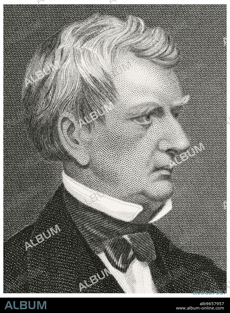 William Henry Seward (1801-72), American Politician, Antislavery Activist before the American Civil War and Secretary of State 1861-69, Head and Shoulders Portrait, Steel Engraving, Portrait Gallery of Eminent Men and Women of Europe and America by Evert A. Duyckinck, Published by Henry J. Johnson, Johnson, Wilson & Company, New York, 1873.