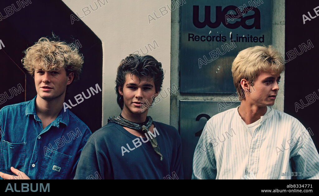 A-HA, MAGNE FURUHOLMEN, MORTEN HARKET und PAL WAAKTAAR in A-HA - THE MOVIE, 2021 (A-HA: THE MOVIE), unter der Regie von ASLAUG HOLM und THOMAS ROBSAHM. Copyright Fond For Lyd Og Bilde.
