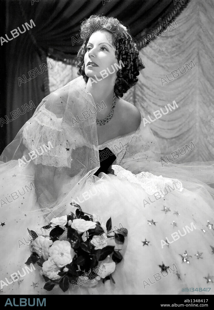 GRETA GARBO en MARGARITA GAUTIER, 1936 (CAMILLE), dirigida por GEORGE CUKOR. Copyright M.G.M.