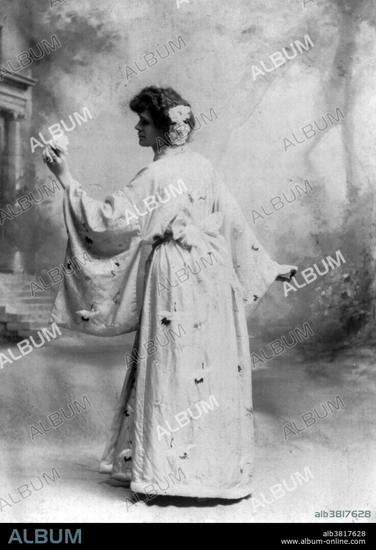 Paul Poiret (April 20, 1879, April 30, 1944) was a leading French fashion designer during the first two decades of the 20th century. While a teenager, Poiret took his sketches to Louise ChÃ©ruit, a prominent dressmaker, who purchased a dozen from him. He continued to sell his drawings to major Parisian couture houses, until he was hired by Jacques Doucet in 1896. He established his own house in 1903, and made his name with his controversial kimono coat and similar, loose-fitting designs created specifically for an un-corseted, slim figure. He designed flamboyant window displays and threw sensational parties to draw attention to his work. His instinct for marketing and branding was unmatched by any other Parisian designer. Though perhaps best known for freeing women from corsets and for claiming authorship of the hobble skirt, harem pants, and lampshade tunic,his major contribution to fashion was his development of the dressmaking technique known as draping, a departure from the tailoring and pattern-1879making of the past. He died in 1944 at the age of 65. Photographed by the Bain News Service, 1914.