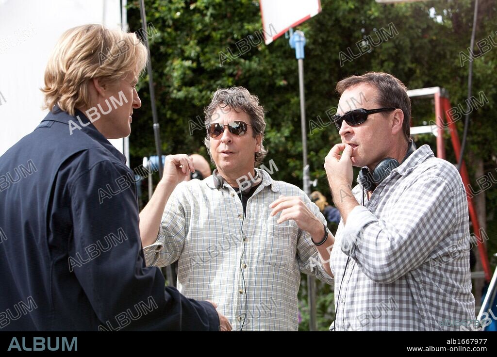 BOBBY FARRELLY, OWEN WILSON y PETER FARRELLY en CARTA BLANCA, 2011 (HALL PASS), dirigida por BOBBY FARRELLY y PETER FARRELLY. Copyright NEW LINE CINEMA / DUBBER, BETH.