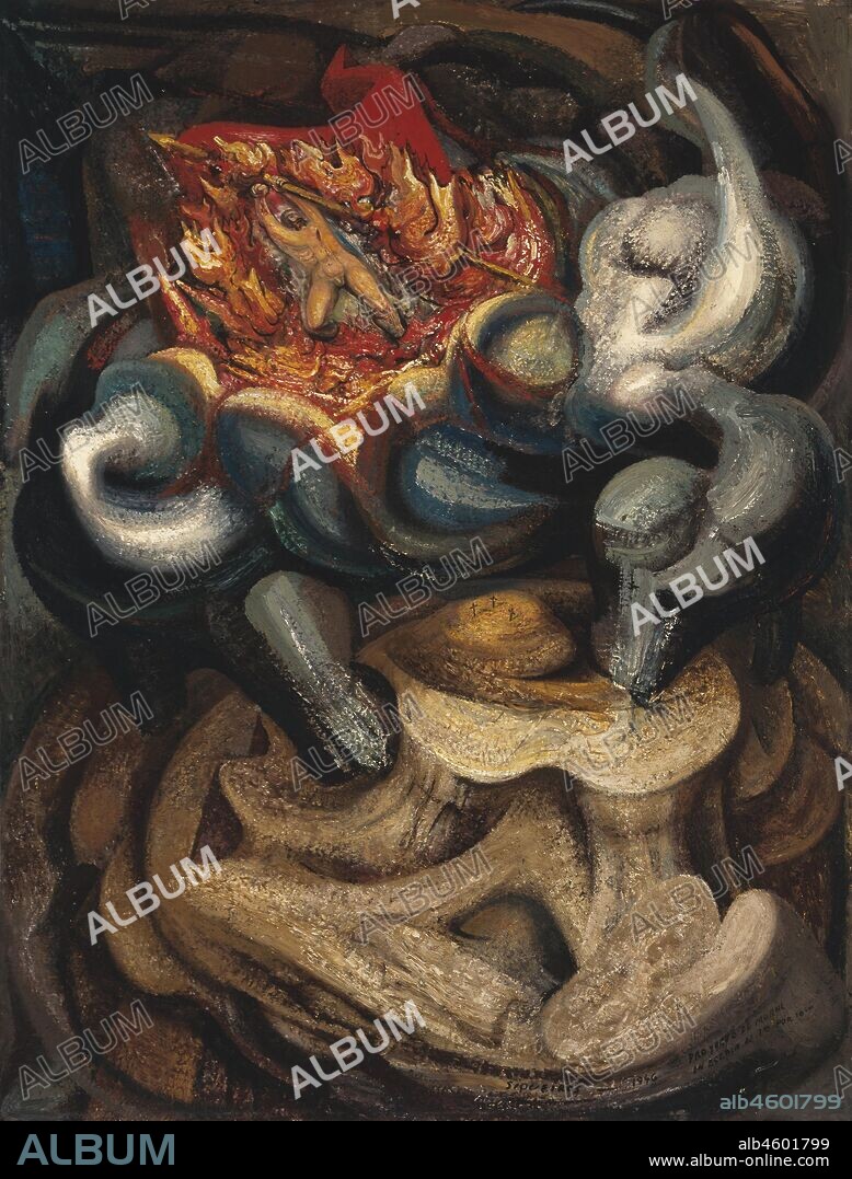 DAVID ALFARO SIQUEIROS. Nueva resurrección (New resurrection).