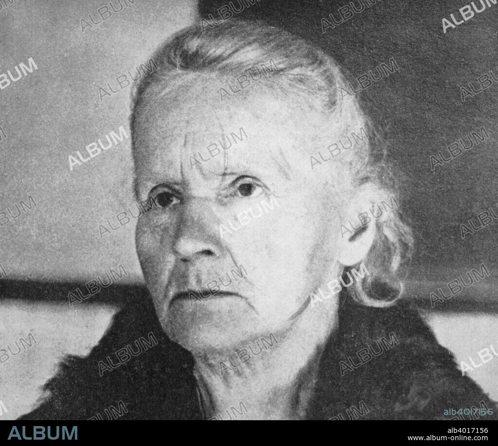 Marie Curie, Polish-born French physicist, 1931. Marie (1867-1934) and her husband Pierre Curie continued the work on radioactivity started by Henri Becquerel. In 1898, they discovered two new elements, polonium and radium. Marie did most of the work of producing these elements, and to this day her notebooks are still too radioactive to use. She went on to become the first woman to be awarded a doctorate in France, and continued her work after Pierre's death in 1906. In 1903 the Curies shared the Nobel Prize for Physics with Becquerel. Marie won a second Nobel Prize, for chemistry, in 1911.