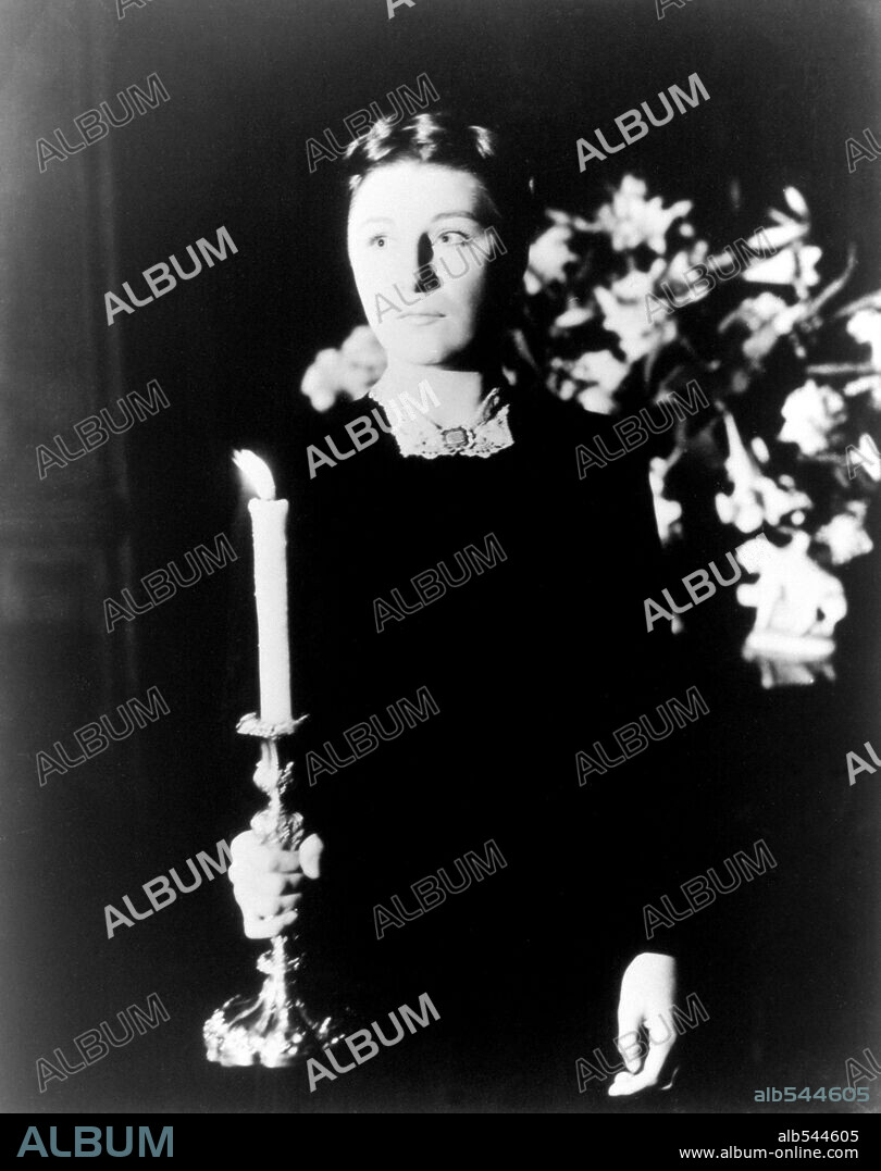 JUDITH ANDERSON en REBECA, 1940 (REBECCA), dirigida por ALFRED HITCHCOCK. Copyright Selznick International Pictures.