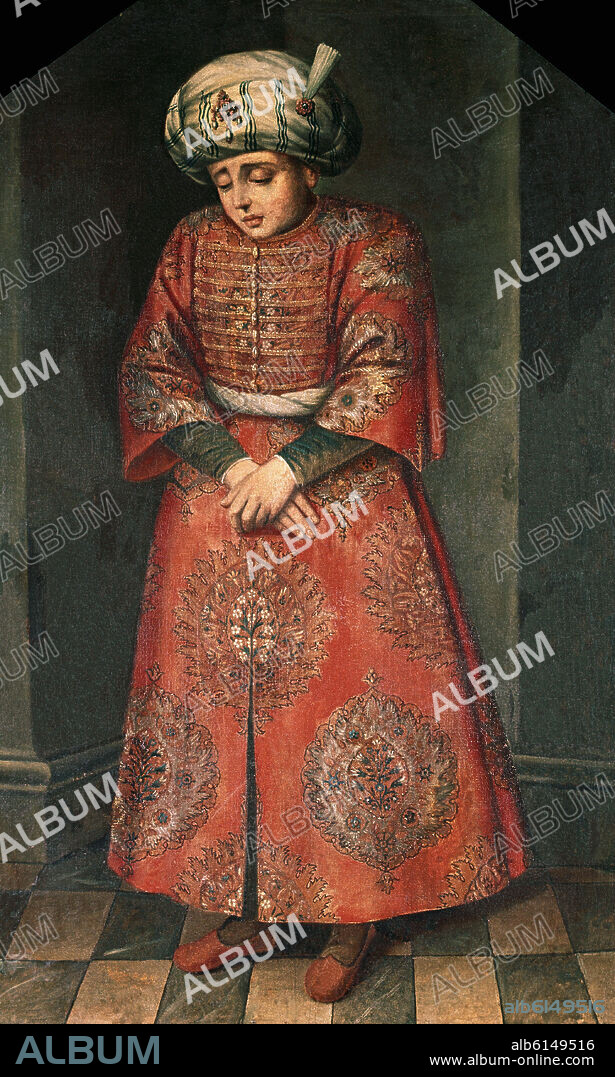 ANONIMO (S. XIX). LAS LAGRIMAS DE BOABDIL EL CHICO O ABU ABDALA (1459-1525) - PINTURA DEL SIGLO XIX - OLEO.