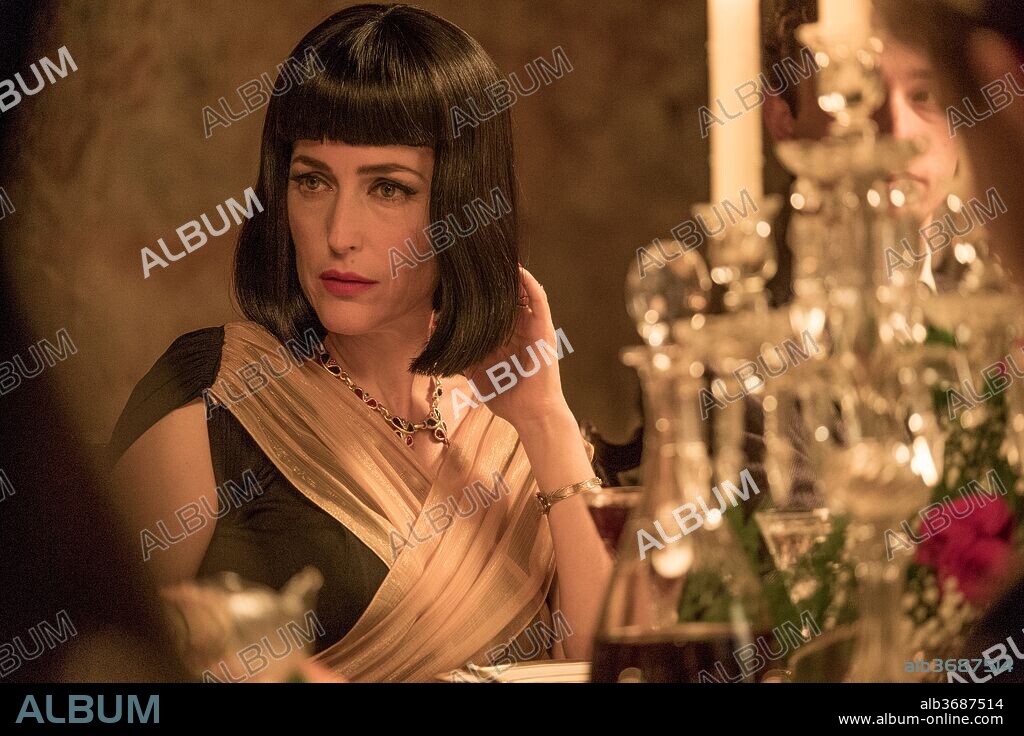 GILLIAN ANDERSON in CROOKED HOUSE, 2017, unter der Regie von GILLES PAQUET-BRENNER. Copyright BRILLIANT FILMS/FRED FILMS.