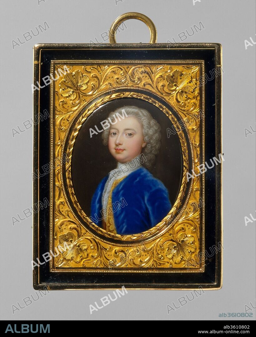 CHRISTIAN FRIEDRICH ZINCKE. Portrait of a Young Man Album alb3610802
