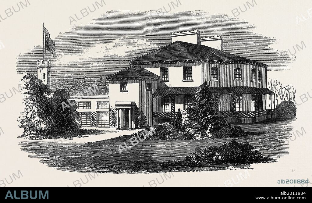 VILLA MARINA, DOUGLAS, THE SEAT OF THE NEW LIEUTENANT-GOVERNOR OF THE ISLE OF MAN.