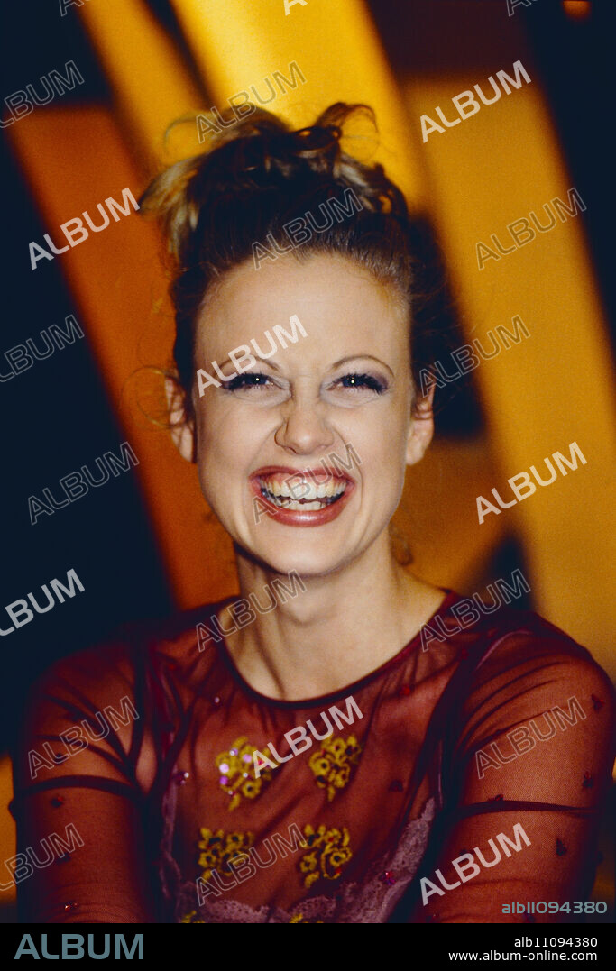 Girlscamp, SAT 1, Reality TV, started on January 26, 2001, ten young single women live together in a luxurious girls camp for eight weeks, watched by cameras, TV viewers can decide via televoting who has to leave the luxury camp. Presented by Barbara Schöneberger.