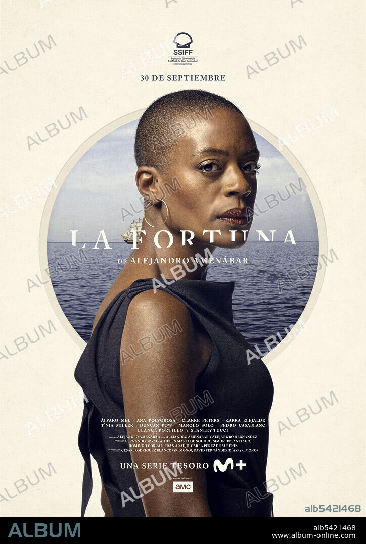 T'NIA MILLER en LA FORTUNA, 2021, dirigida por ALEJANDRO AMENABAR. Copyright MOD PRODUCCIONES / MOVISTAR +.
