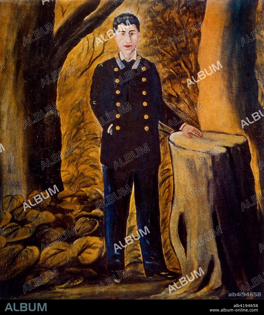 Ilia Zdanevich, 1913, by Niko Pirosmani (1862–1918), Russian, Georgian primitivist painter, who posthumously rose to prominence. Ilia Mikhailovich Zdanevich (1894 – 1975), known as Iliazd, was a Georgian and French writer and artist, and an active participant in such avant-garde movements as Russian Futurism and Dada.