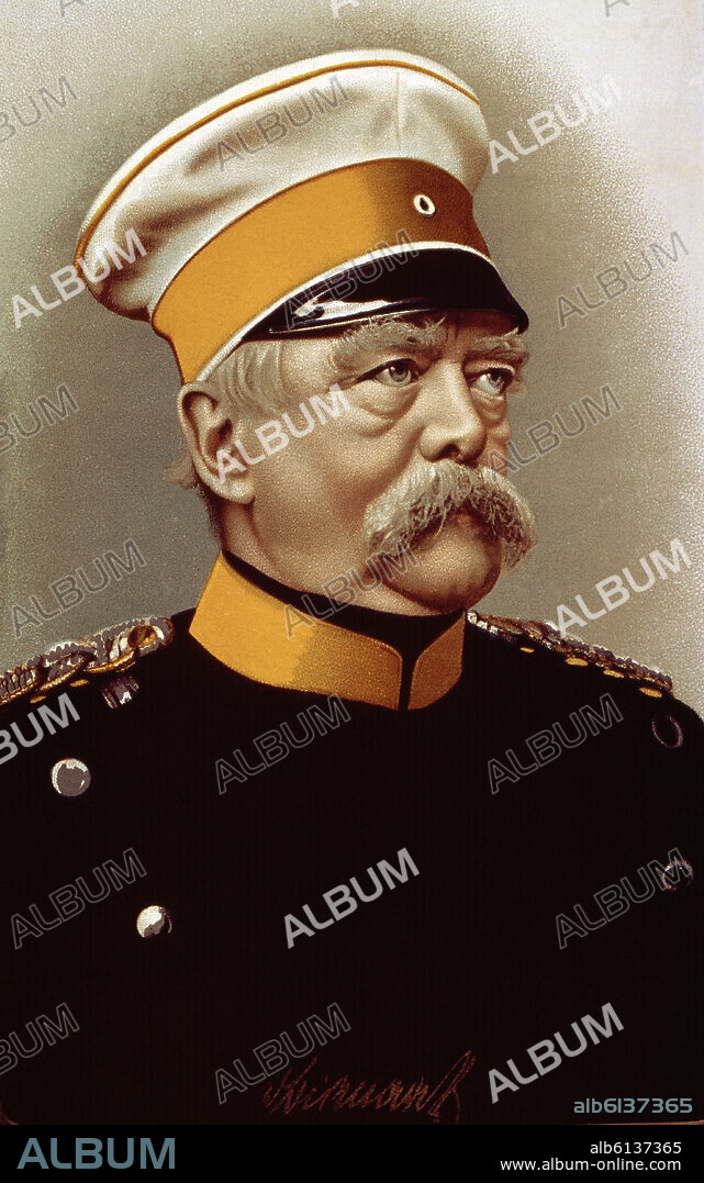OTTO BISMARCK (1815-1898)POLITICO PRUSIANO Y PRIMER CANCILLER DEL 2ºIMPERIO ALEMAN.