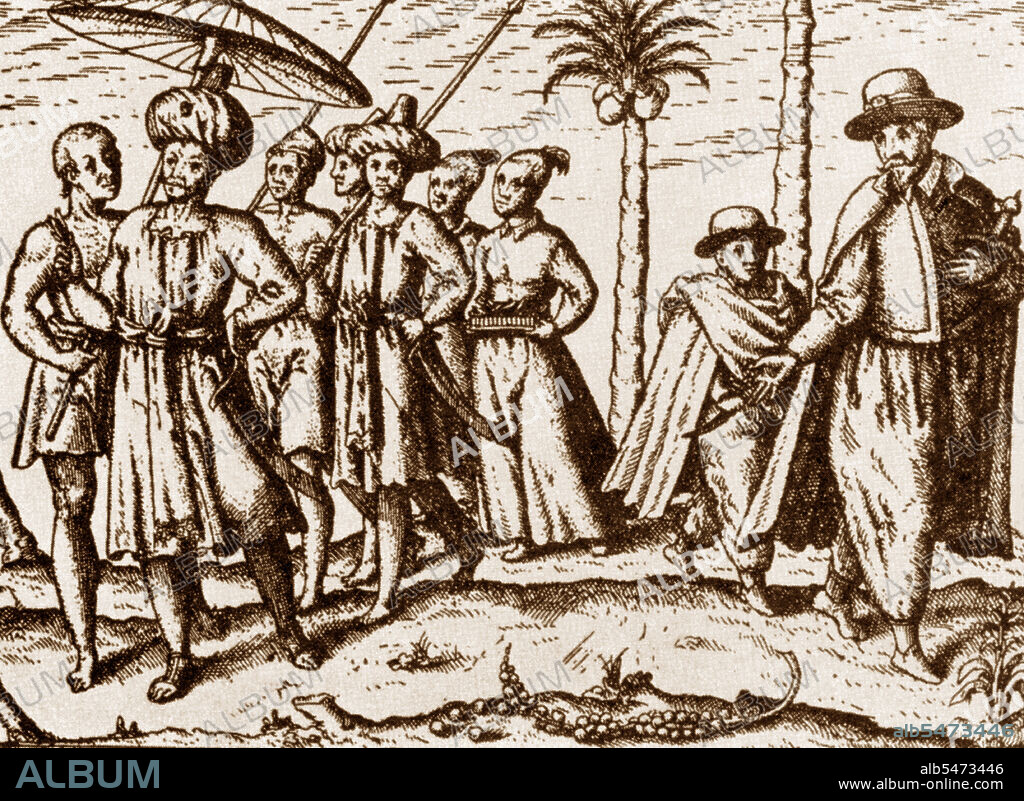 Cornelis de Houtman (1565—99), brother of Frederick de Houtman, was a Dutch explorer who discovered a new sea route from Europe to Indonesia which helped start the Dutch spice trade. At the time, the Portuguese Empire held a monopoly on the spice trade, and the voyage was a symbolic victory for the Dutch. However, the voyage itself was a disaster, beset with mutiny, killings and scurvy. De Houtman managed to insult and alienate almost everyone he met on the way. He was refused spices after insulting the Sultan of Banten on Java, then he allowed his men to rape and plunder on Madura. He managed to buy only a few pots of peppercorns on Bali; then in 1599, in Aceh in Sumatra, he insulted the sultan, setting off a sea battle in which he himself was killed.