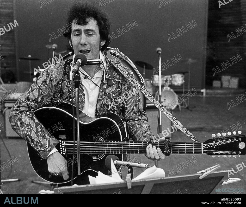 Don Partridge, gatumusikant från England Foto: Sam Stadener kod 55 COPYRIGHT SCANPIX SWEDEN.
