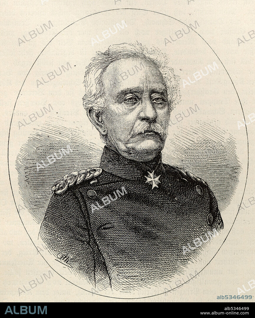 AUGUST NEUMANN. General Karl Friedrich von Steinmetz (1796-1877).