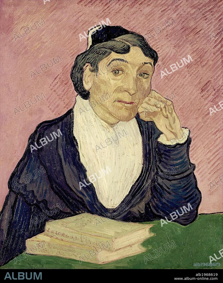 L'Arlesienne Madame Ginoux, 1890, by Vincent van Gogh (1853-1890), oil on canvas, 60x50 cm.