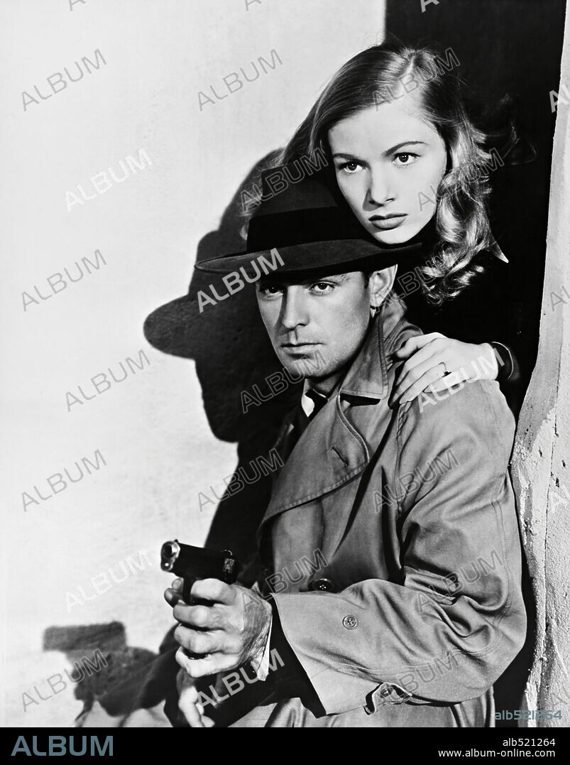ALAN LADD und VERONICA LAKE in THIS GUN FOR HIRE, 1942, unter der Regie von FRANK TUTTLE. Copyright PARAMOUNT PICTURES.
