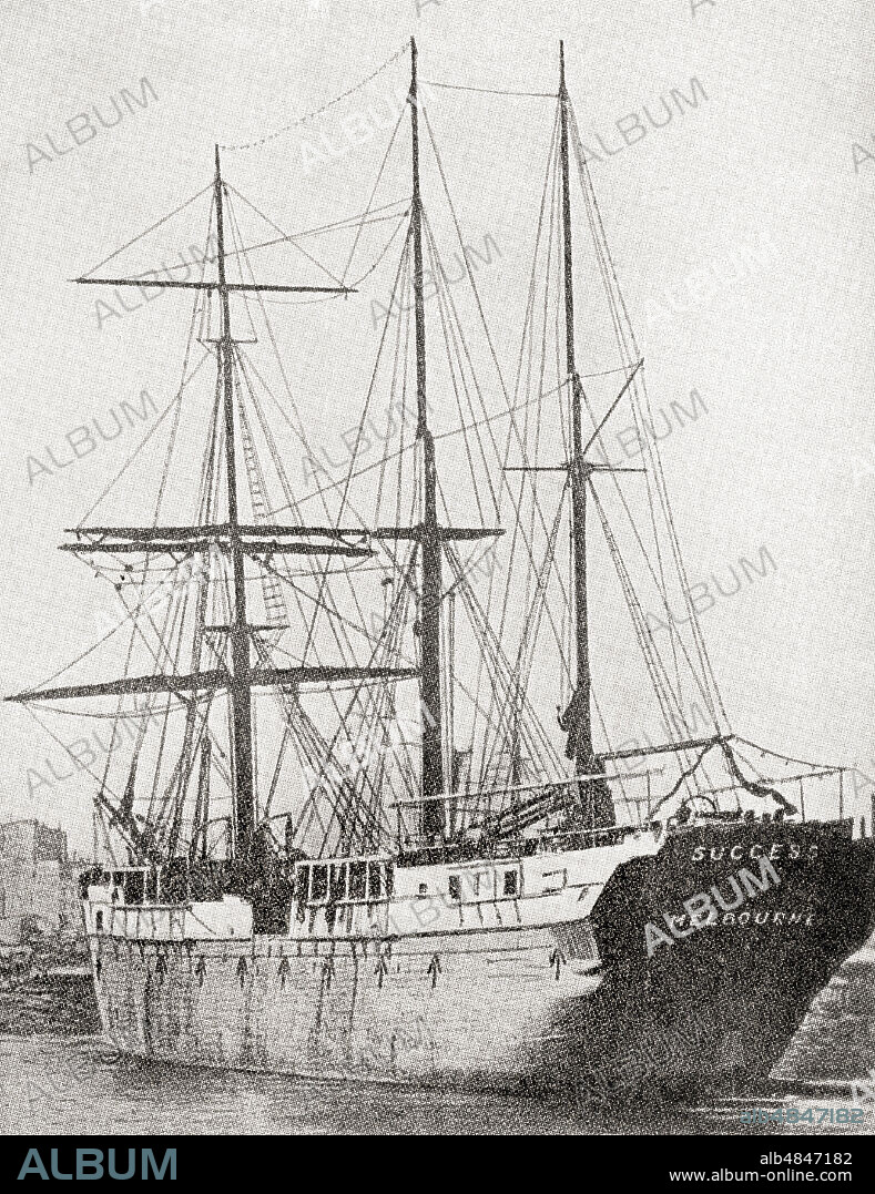 The Australian prison hulk Success.  Prison hulks were decommissioned ships that authorities used as floating prisons in the 18th and 19th centuries. From The Martyrs of Tolpuddle, published 1934.