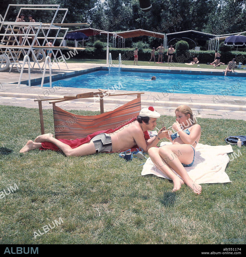 FERNANDO ESTESO en PEPITO PISCINAS, 1977.