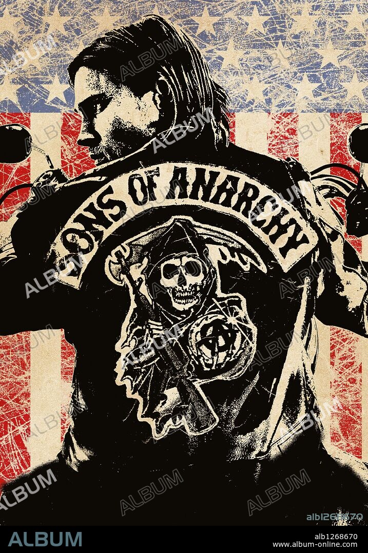 Affiche de SONS OF ANARCHY, 2008, réalisé par GUY FERLAND. Copyright LINSON ENTERTAINMENT.