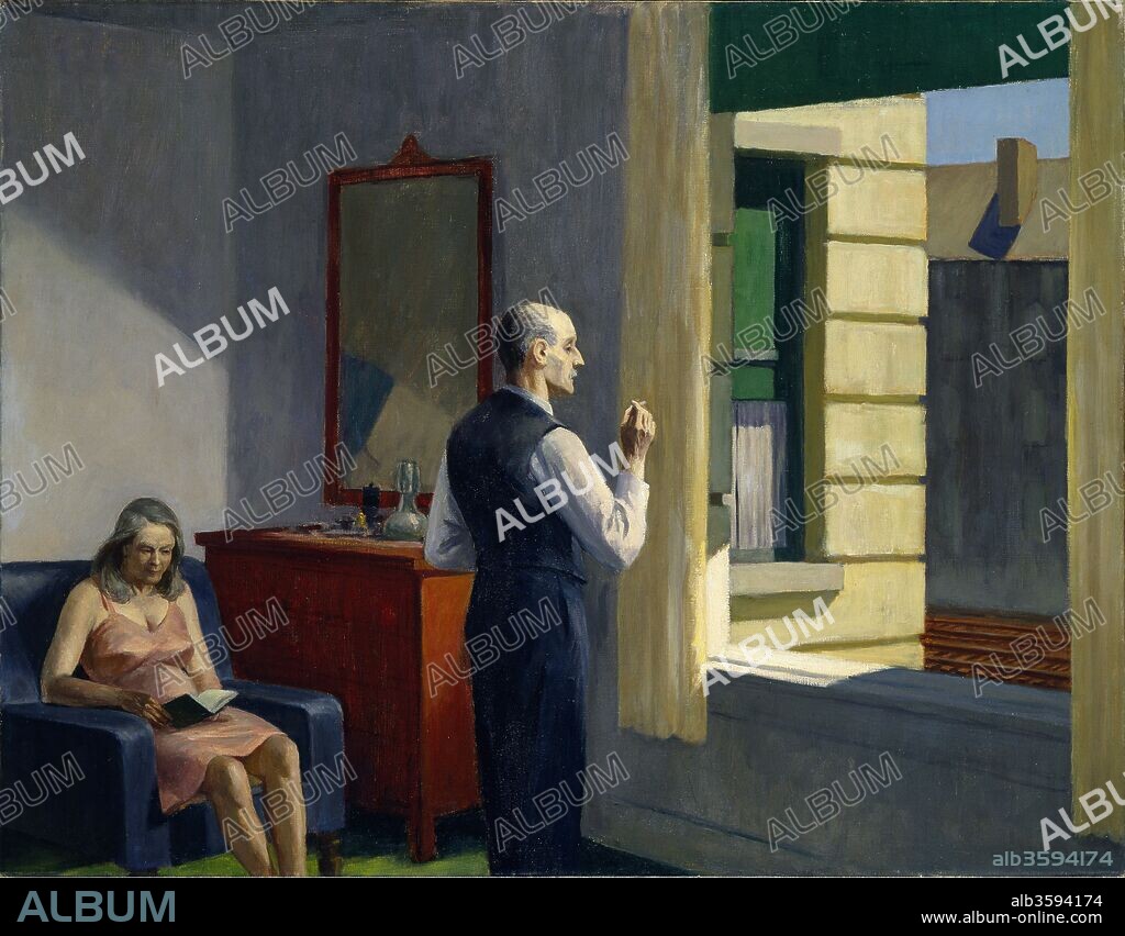 EDWARD HOPPER. Hotel by a Railroad.