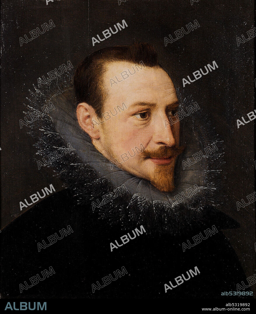 ANÓNIMO. Portrait of the poet Edmund Spenser (1552/53-1599).