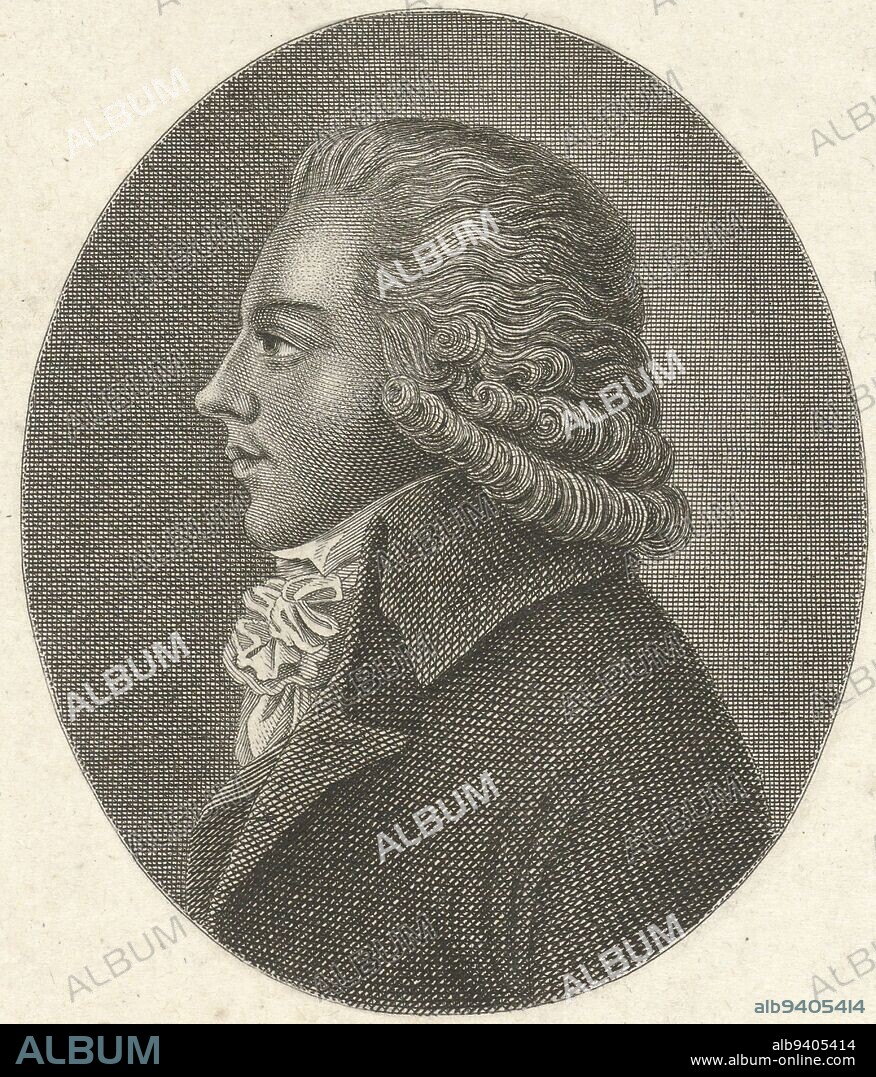 Portrait of Charles Maurice Talleyrand-Périgord, Jacob Ernst Marcus, 1812 - 1814, Portrait of French politician Charles Maurice, Duke of Talleyrand-Périgord., print maker: Jacob Ernst Marcus, (mentioned on object), Amsterdam, 1812 - 1814, paper, etching, engraving, h 250 mm - w 143 mm.